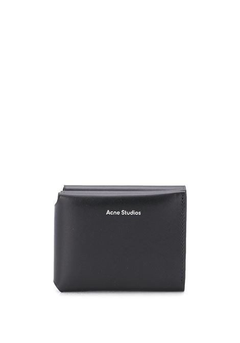 Portafoglio trifold in nero - unisex ACNE STUDIOS | CG0097900